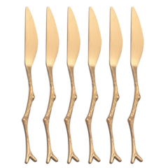 X6 Cuchillo Untador Mango de Rama - iLion Store