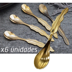 X6 Cucharitas de Te Mango Pluma en internet