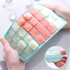 Cubetera de Silicona con Tapa 36 Cubitos - tienda online