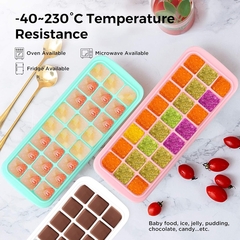 Cubetera de Silicona con Tapa 24 Cubitos - comprar online