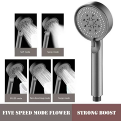 Ducha Monocomando con Flexible Negro - tienda online