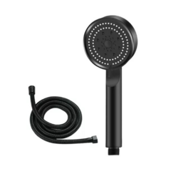 Ducha Monocomando con Flexible Negro - comprar online