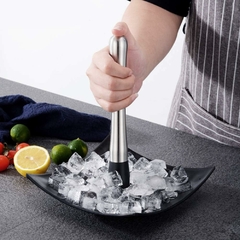 Mortero de Acero Inox con Punta de Nylon - comprar online