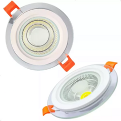 Panel Led Techo Plafón Redondo 9w Cálido Frio