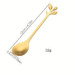 Juego de 6 cucharas de té o cafe acero inoxidable - tienda online