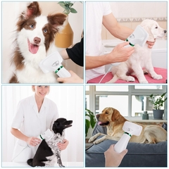 Cepillo Secador Quita Pelos Pelusas Mascotas 2 En 1 Masajes - tienda online