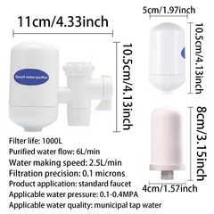 Purificador de Agua con Filtro Ceramico - iLion Store