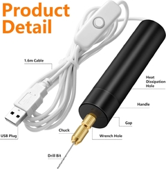 Mini Taladro Usb Para Joyeria Modelismo Resina - iLion Store