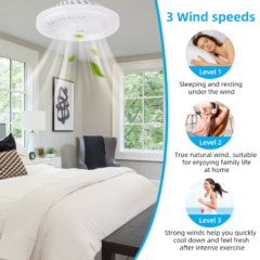 Ventilador con Luz Rosca E27 - iLion Store