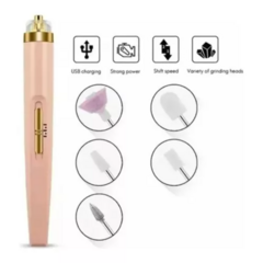 Pulidor Torno Esmeril De Uñas Recargable Usb Portatil Fresas - iLion Store