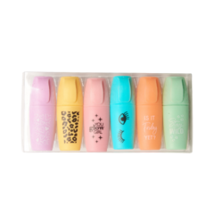 Pack de Mini Resaltadores Pastel x6 Unidades - comprar online