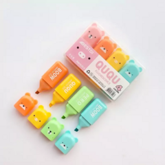 Resaltadores Pastel con Diseño de Animales - iLion Store