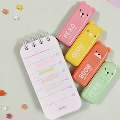 Resaltadores Pastel con Diseño de Animales - iLion Store