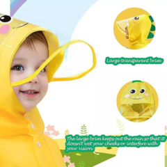 Poncho Pilotin para Lluvia Dinosaurio - iLion Store