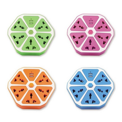 Zapatilla Hexagonal Multipuertos - comprar online
