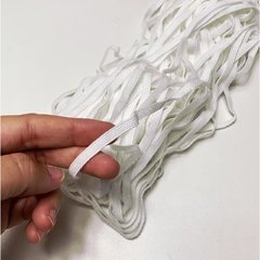 Elástico Chato 6mm Branco - comprar online