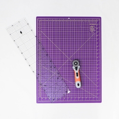 KIt Base de corte 45x60 + Régua 15x60 + Cortador 45mm
