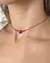collar classic rojo Delapaz - comprar online