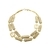 Colar curto metal Firenze ouro
