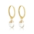 Brinco argola M cristal
