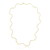 Colar curto zig-zag dourado