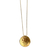 Colar longo reflexo grande dourado - comprar online