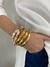 Pulseira filetes dourados - comprar online
