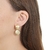 Brinco botao dourado - comprar online