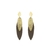 Brinco Siena folhas longo
