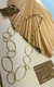 Colar longo Tulum dourado - loja online
