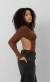 Body Celine Marrom - comprar online