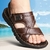 Sandálias de verão 2023 sapatos de pai sapatos de praia moda casual chinelos d