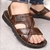 Sandálias de verão 2023 sapatos de pai sapatos de praia moda casual chinelos d