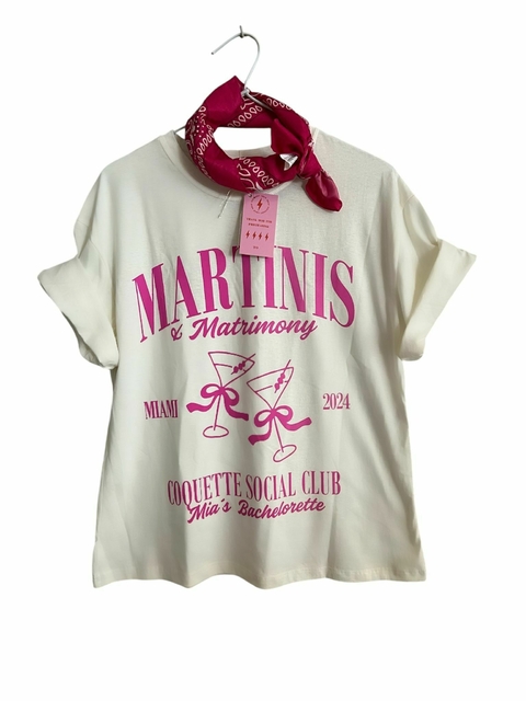 TSHIRT COLLECTION - ROSA OFFWHITE