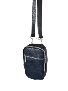 Porta celular cartera negra - comprar online