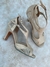 ZAPATO CUERO Y BILLONE BEIGE - comprar online