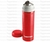 Tupperware Copo Térmico com coador Vermelho 420ml - comprar online