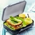 Porta Lanche com divisória Tupperware preto - comprar online