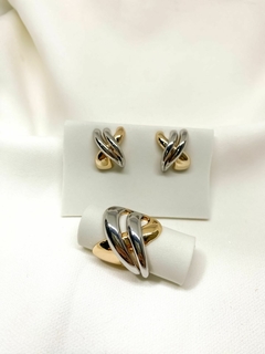 Conjunto Cruzado Dois Tons
