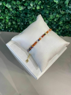 Pulseira Zircônia Tons Terrosos - comprar online