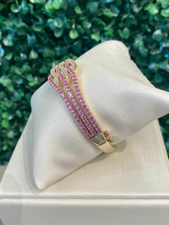 Bracelete Ondas Mix Pedras - comprar online