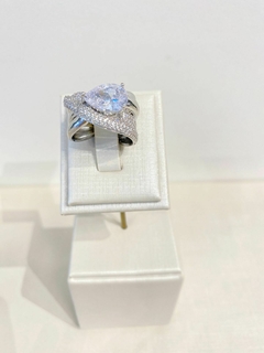 Anel Ródio Elo Gota - comprar online