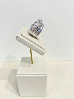 Anel Ródio Elo Gota - Malivi Store