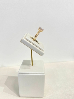 Anel Solitário Zircônia - Malivi Store