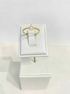 Anel Zircônia Gota - comprar online