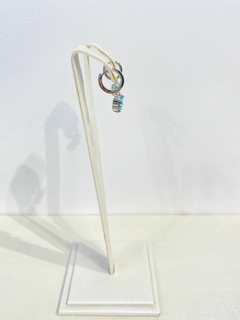 Brinco Argola Coração Verde - Malivi Store