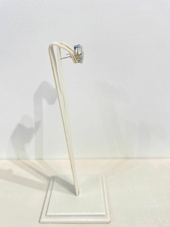 Brinco Triangular Citrino - Malivi Store