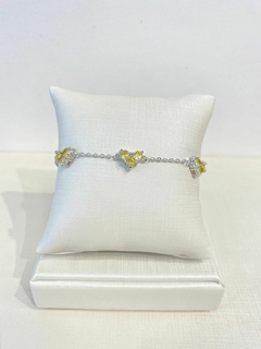 Pulseira Três Corações Citrino - comprar online