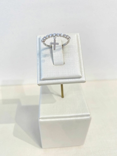 Anel Cruz Cravejado - comprar online