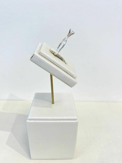 Anel Solitário Zircônia Formato Diamante - Malivi Store